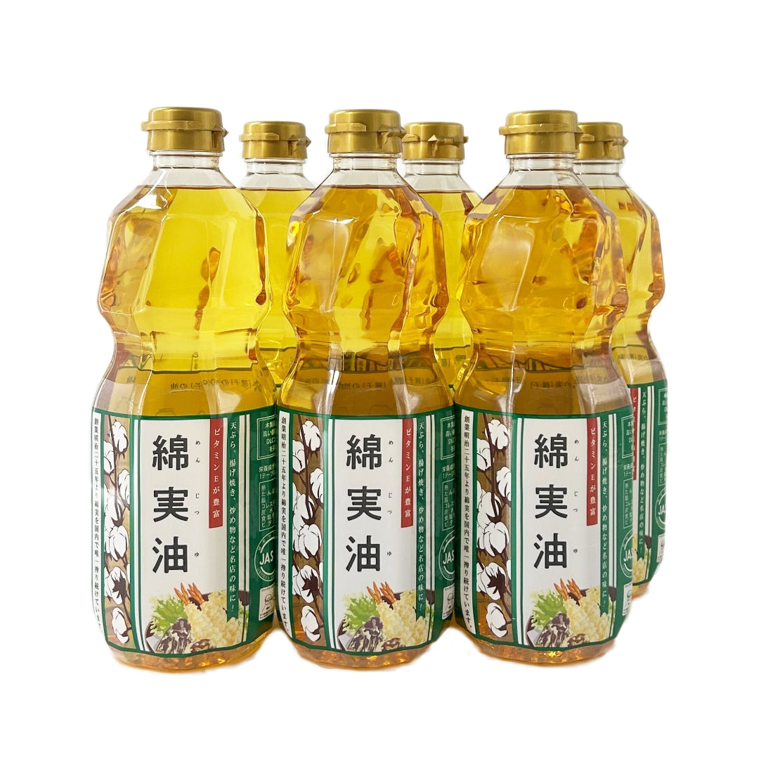 (M1000-6)綿実サラダ油1,000g 6本入り